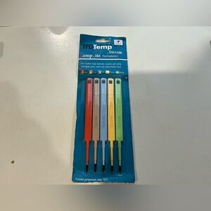 Vintage NOS Tru Temp by Taylor Temp Rite Thermometers Meats Baking